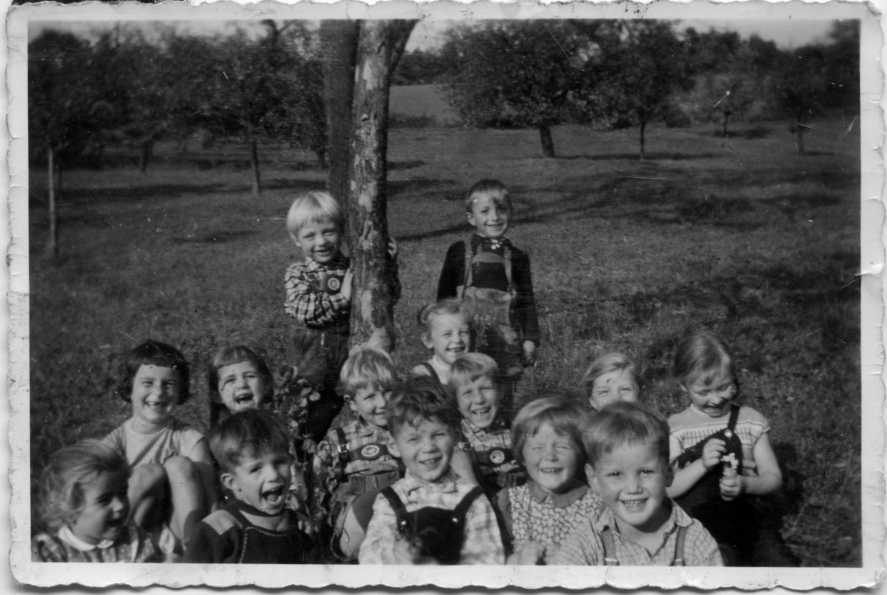 kindergarten-kinder um 1959  2